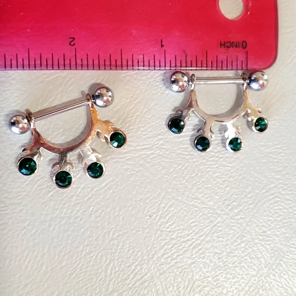 International Connection Body Jewelry Nipple Sheilds  NWOT - Picture 4 of 9